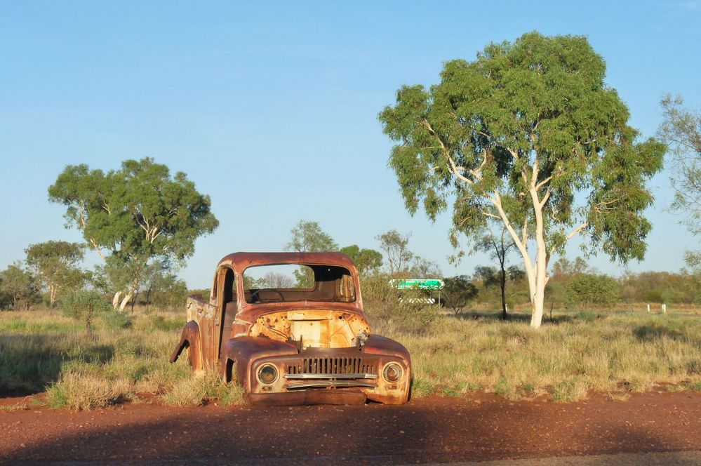 Roter Rost im Red Center, Australien