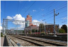 Roter Turm, Bahnhof Winterthur