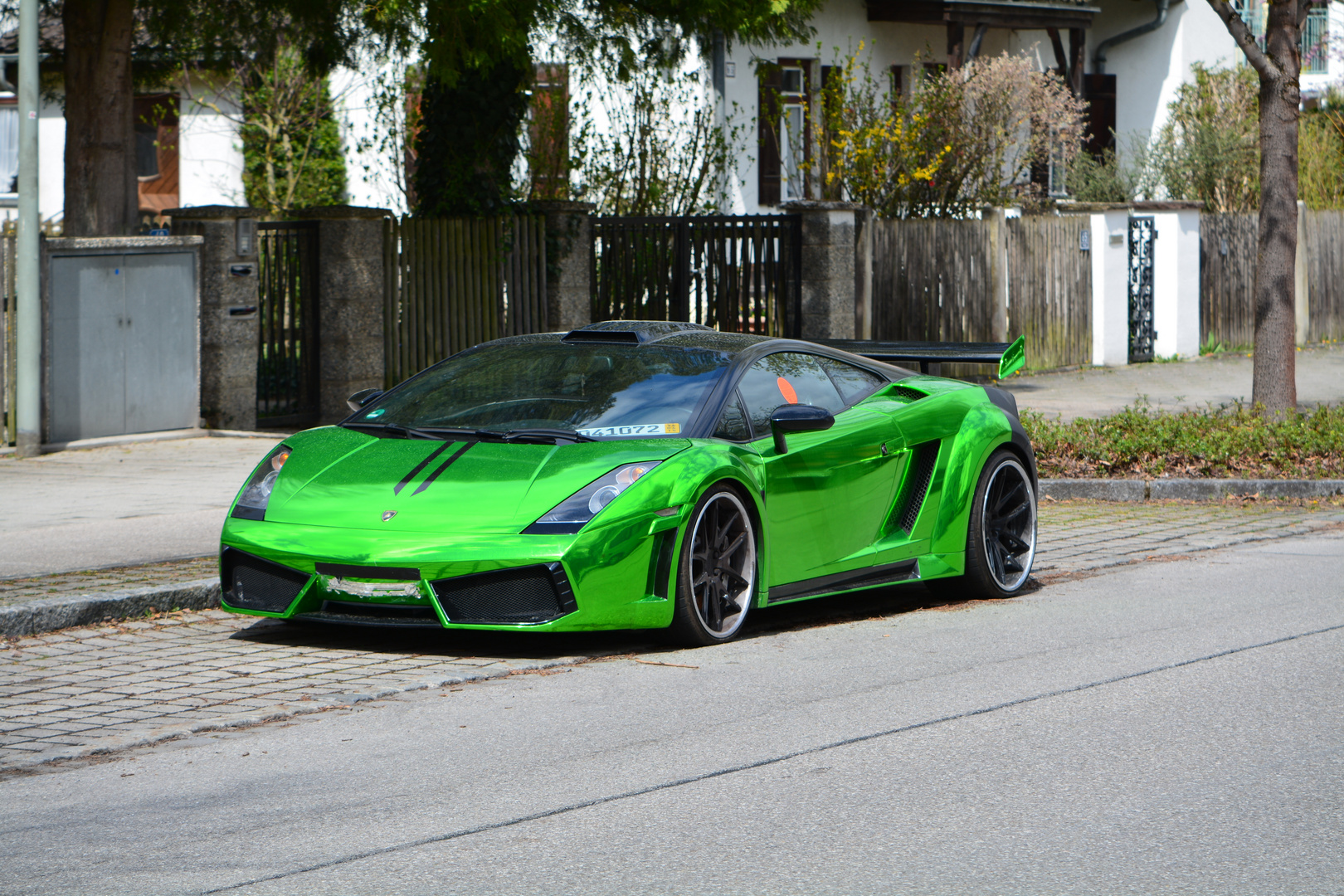 Roterpunkt auf Lambo