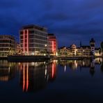 Roterstrahl im Nachtportal 