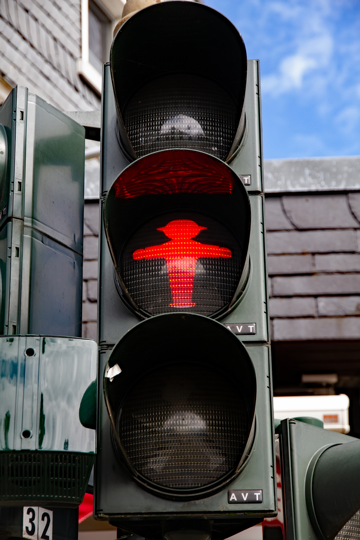 Rotes Ampelmännchen