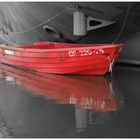 Rotes Boot