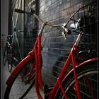 Rotes Fahrrad