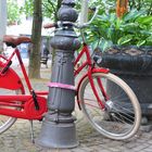 Rotes Fahrrad