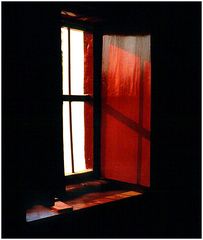 rotes Fenster