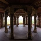 Rotes Fort in Agra: Bei den Privatgemächern der Mogulherrscher