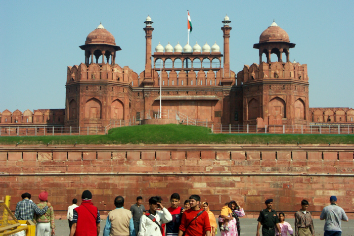 Rotes Fort in Delhi