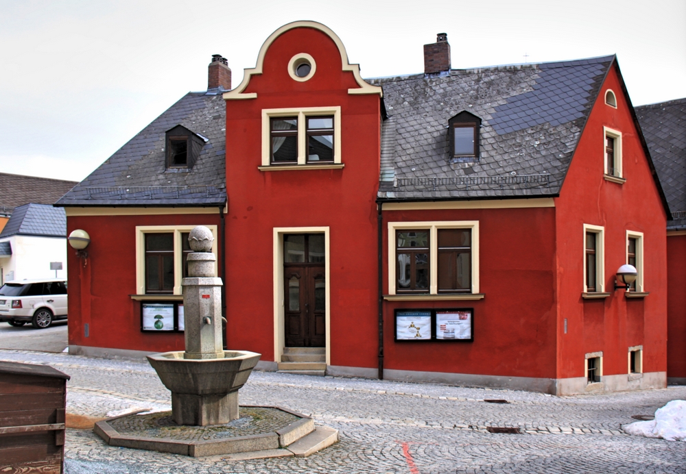 Rotes Haus Foto & Bild deutschland, europe, bayern Bilder auf