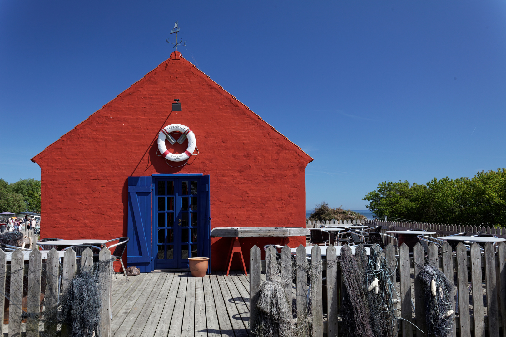 Rotes Haus auf Bornholm