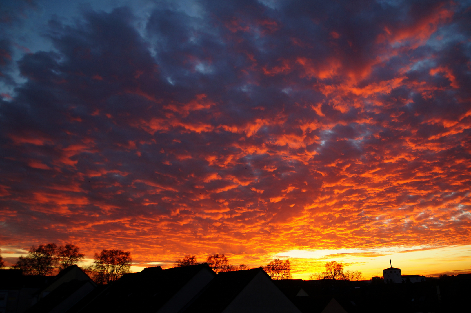 Rotes Himmelsmeer