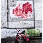 Rotes Kinderrad - 2