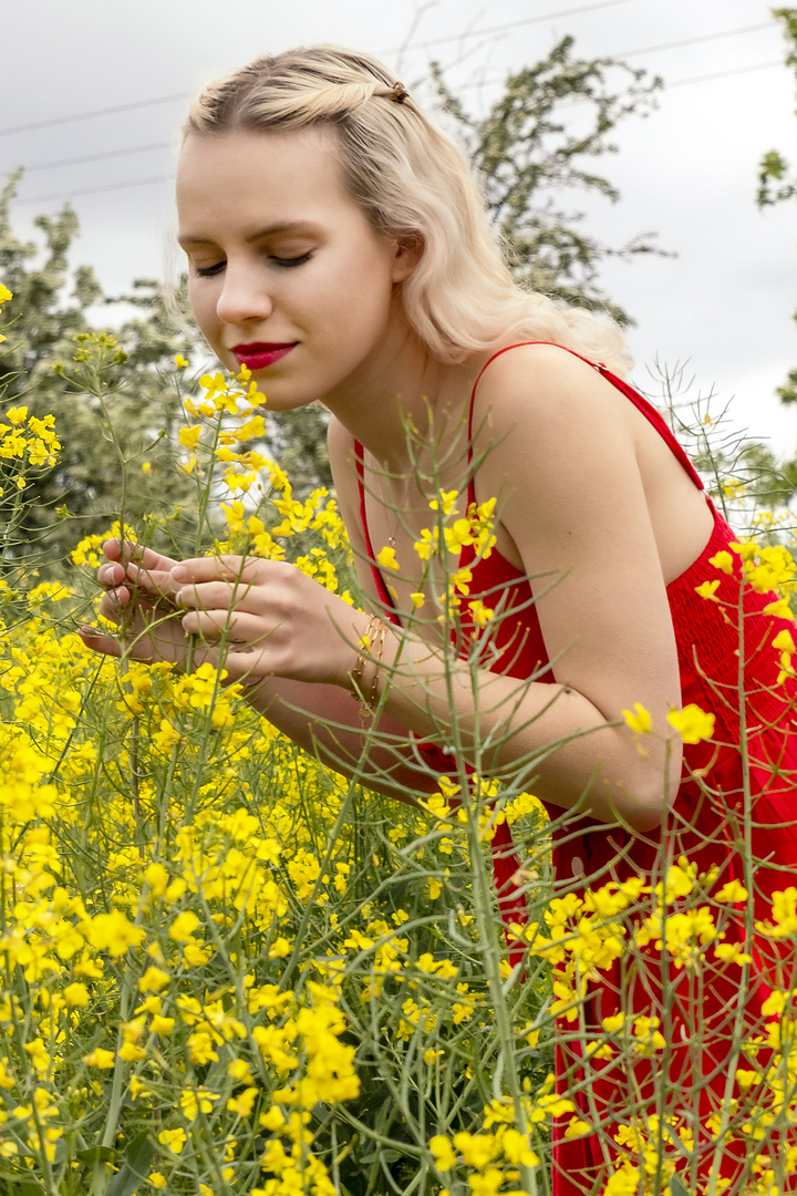 Rotes Kleid