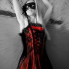 Rotes Kleid