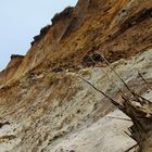 Rotes Kliff am Strand von Kampen - Heute Nachmittag