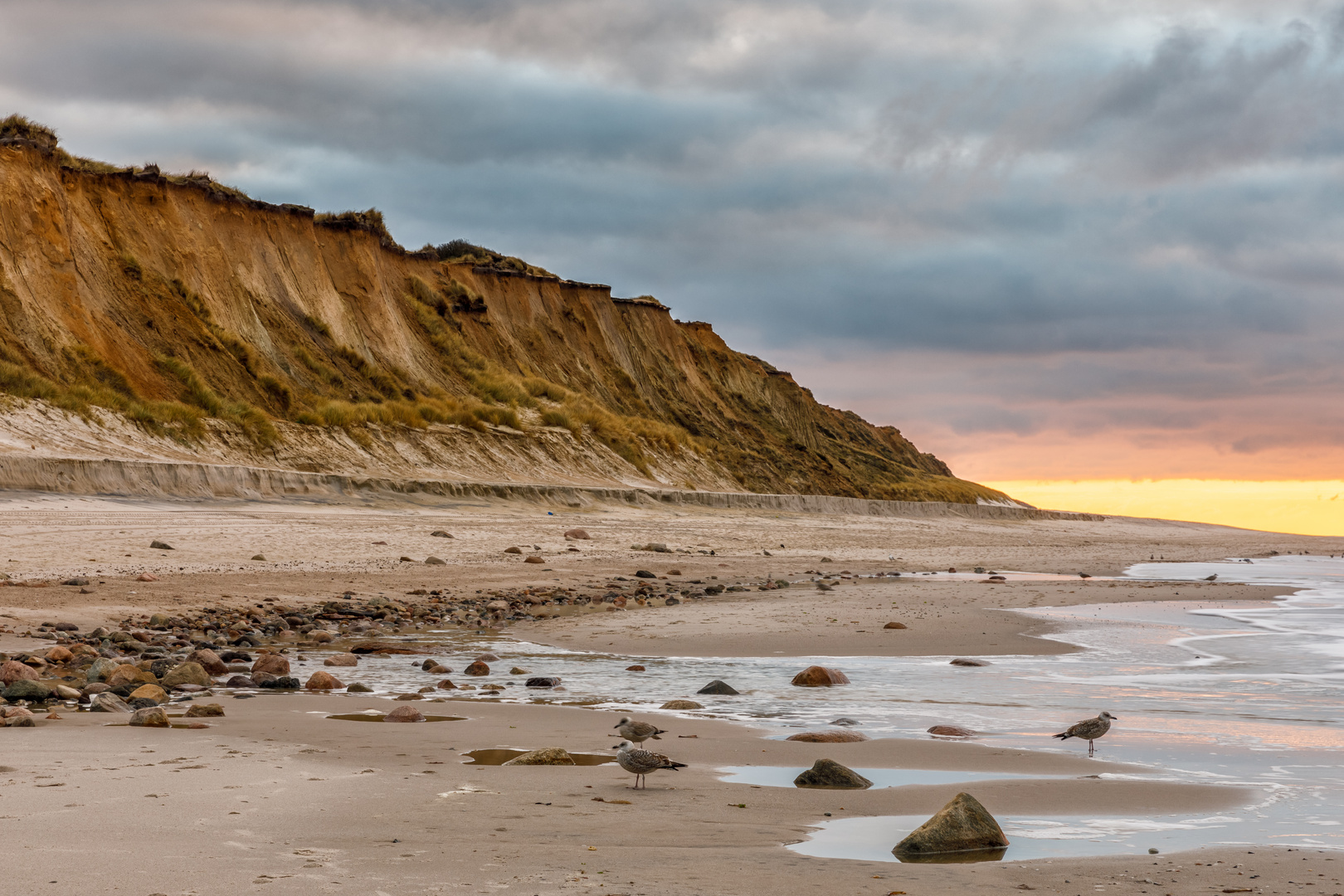 Rotes Kliff bei Kampen/Sylt