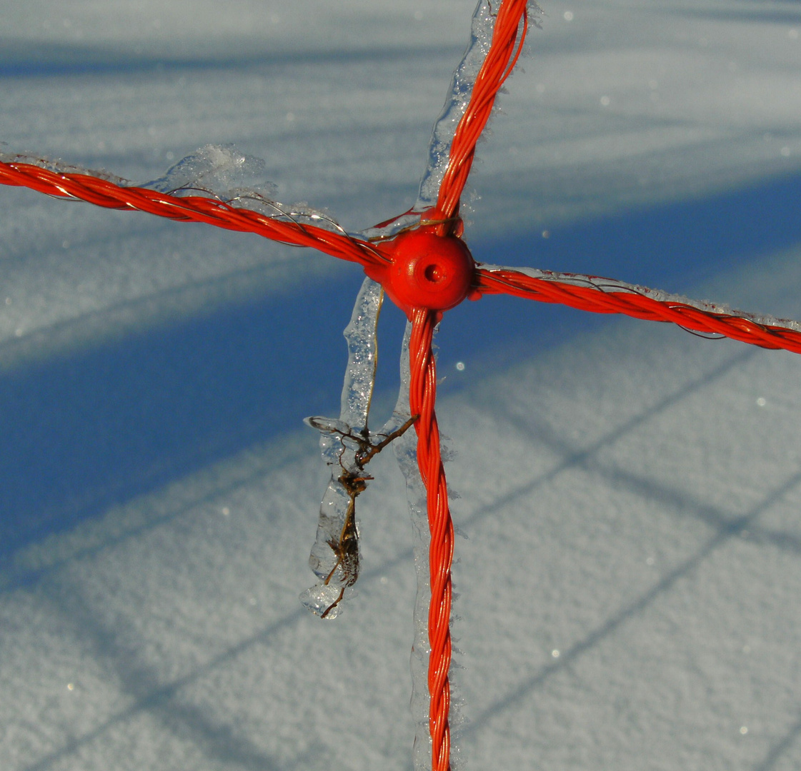 Rotes Kreuz eiskalt