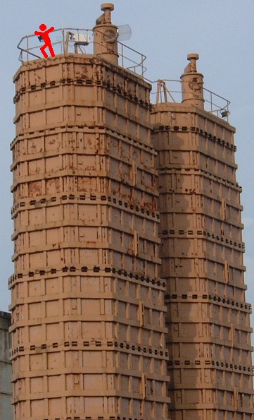 Rotes Männlein auf dem Grossen Turm