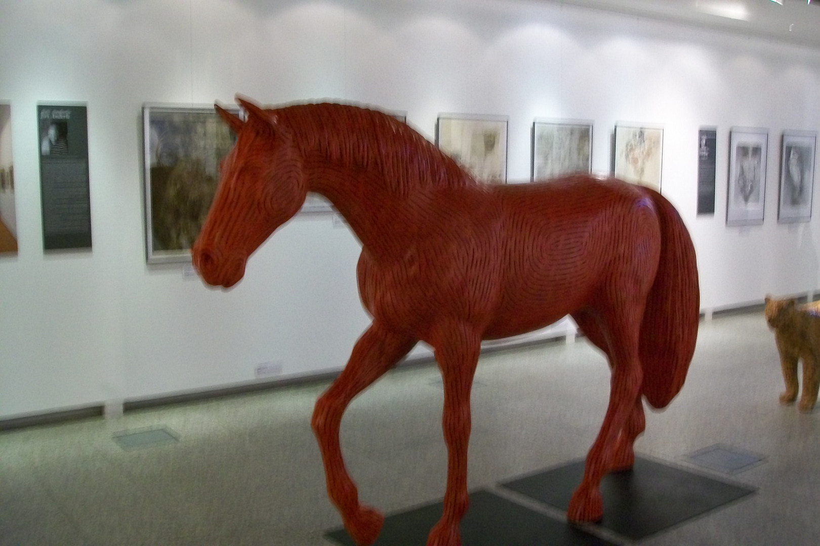 Rotes Pferd