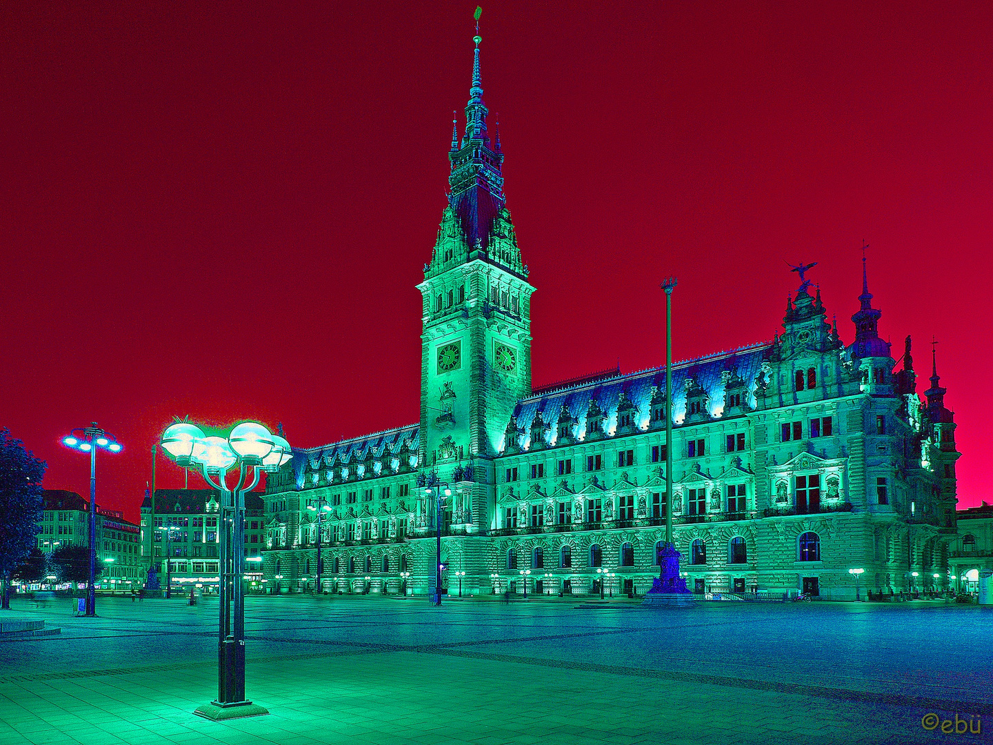 "Rotes Rathaus" - Hamburg