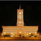 rotes Rathaus @ night