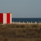 Rotes Strandhaus