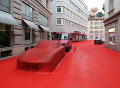 Rotes Zimmer in St. Gallen