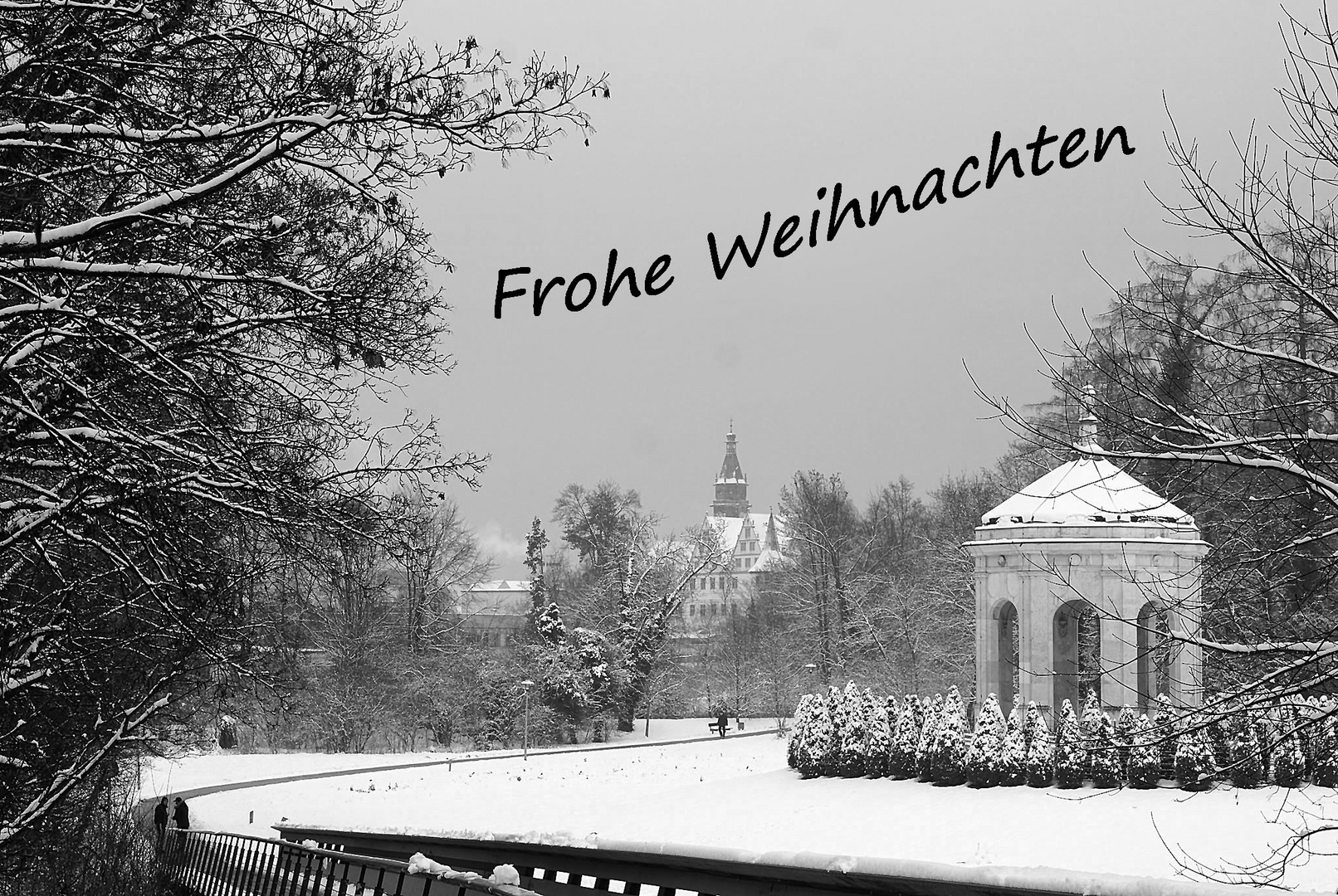 Roth im Schnee