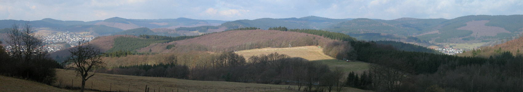 Rothaargebirge bei Eschenburg