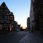 Rothenburg am Abend ...