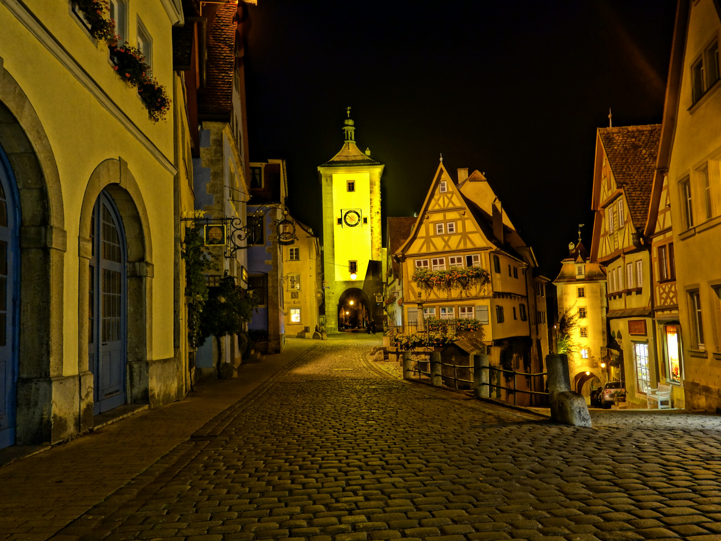 Rothenburg bei Nacht