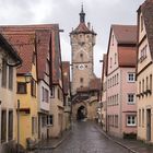 Rothenburg bei Regenwetter