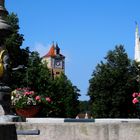 Rothenburg: Herrnbrunnen mit Burgtor