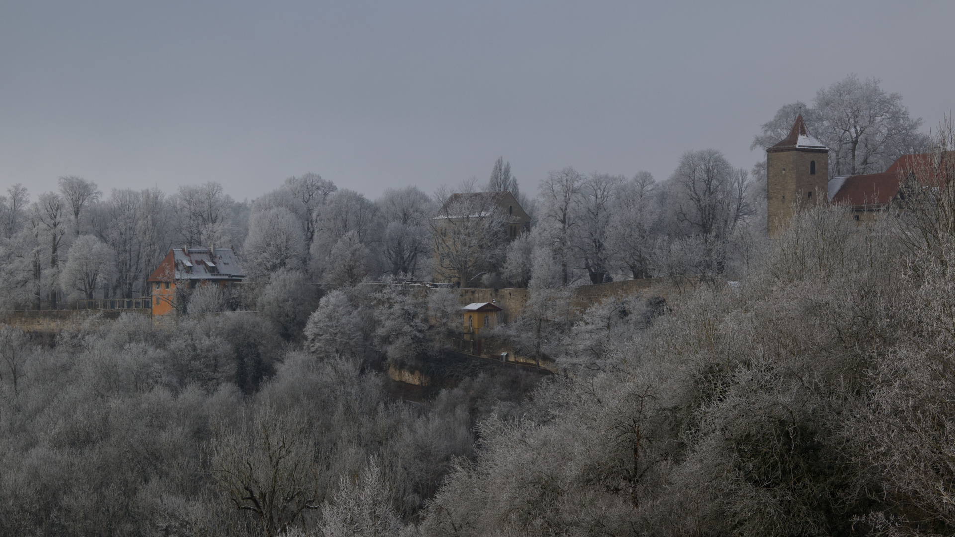 Rothenburg im Frost