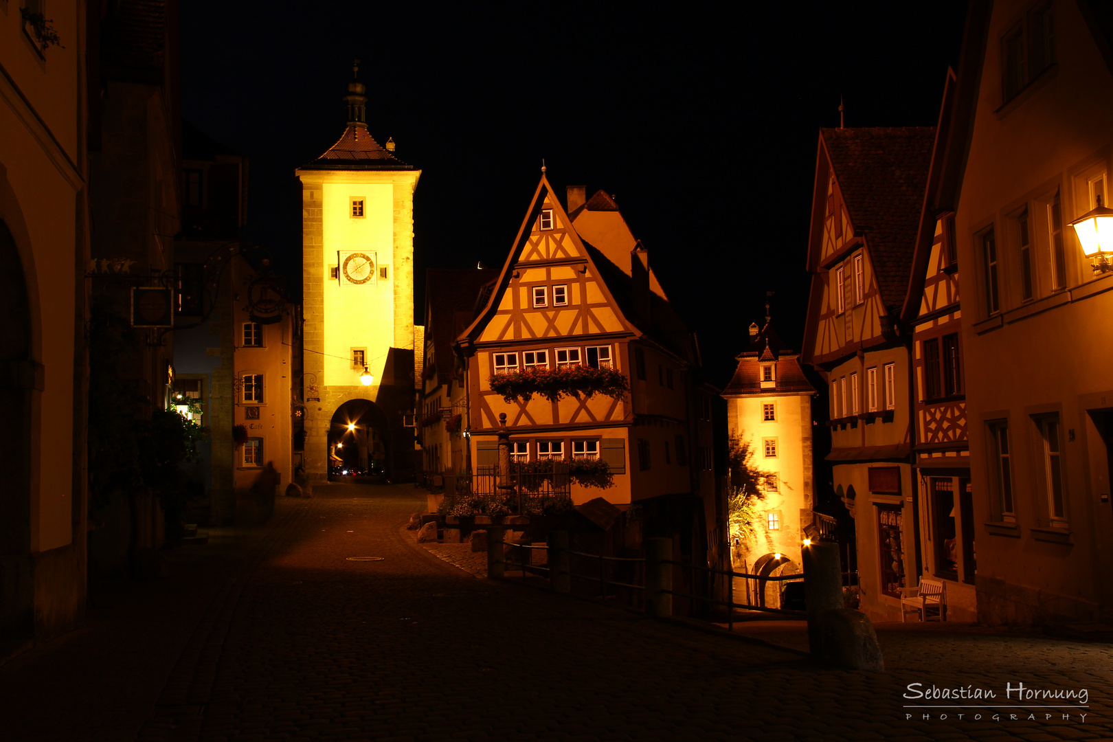 Rothenburg o. d. T. bei Nacht