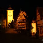 Rothenburg o. d. T. bei Nacht