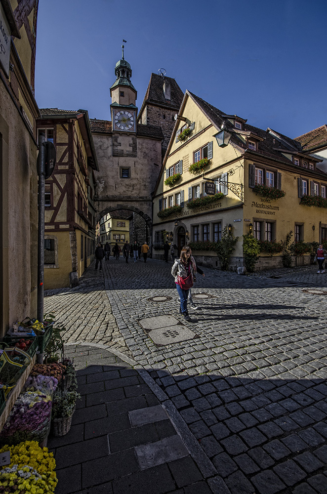 Rothenburg ob der Tauber - am Markusturm