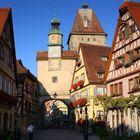 Rothenburg ob der Tauber am Morgen