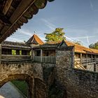 Rothenburg ob der Tauber - auf der Stadtmauer