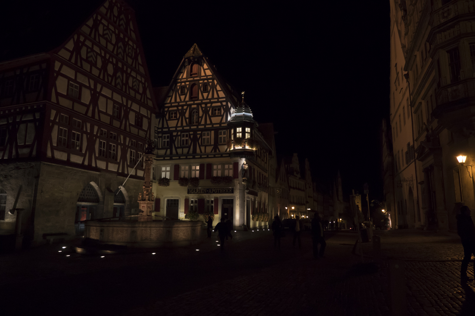 Rothenburg ob der Tauber bei Nacht #2