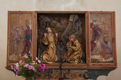 Rothenburg ob der Tauber Franziskusaltar 2 Tilman Riemenschneider