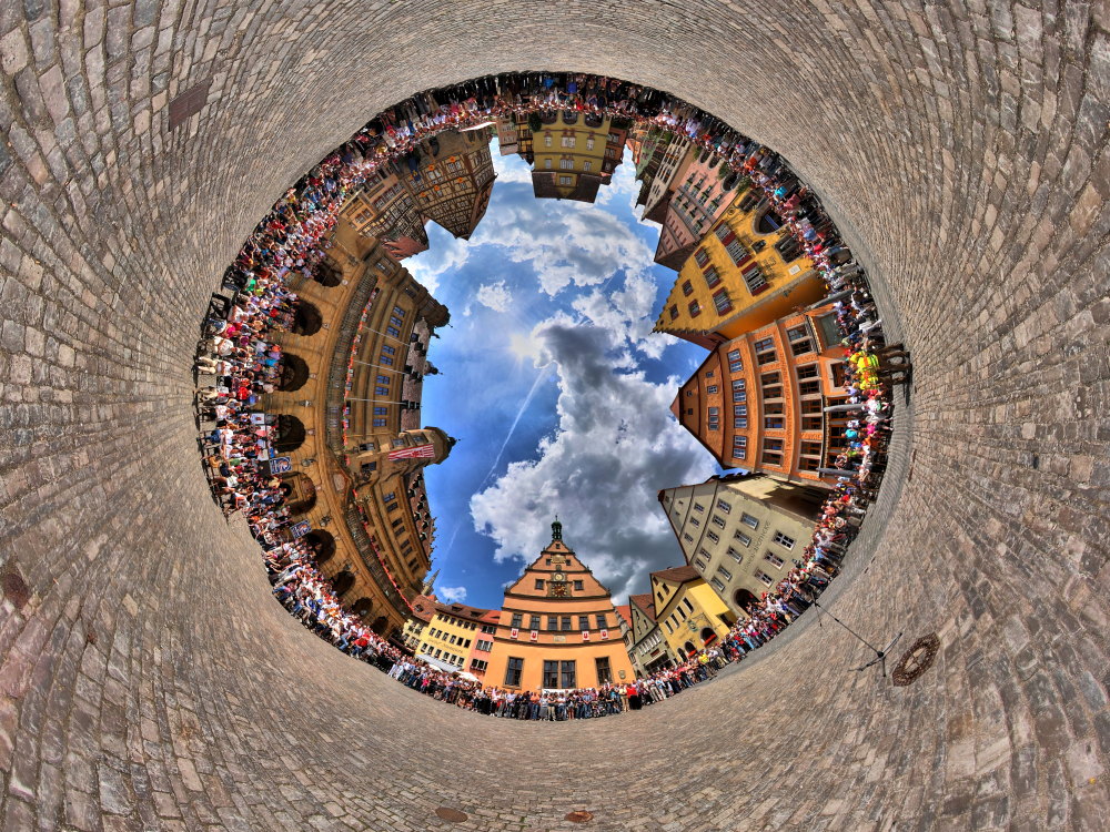 Rothenburg ob der Tauber - Marktplatz