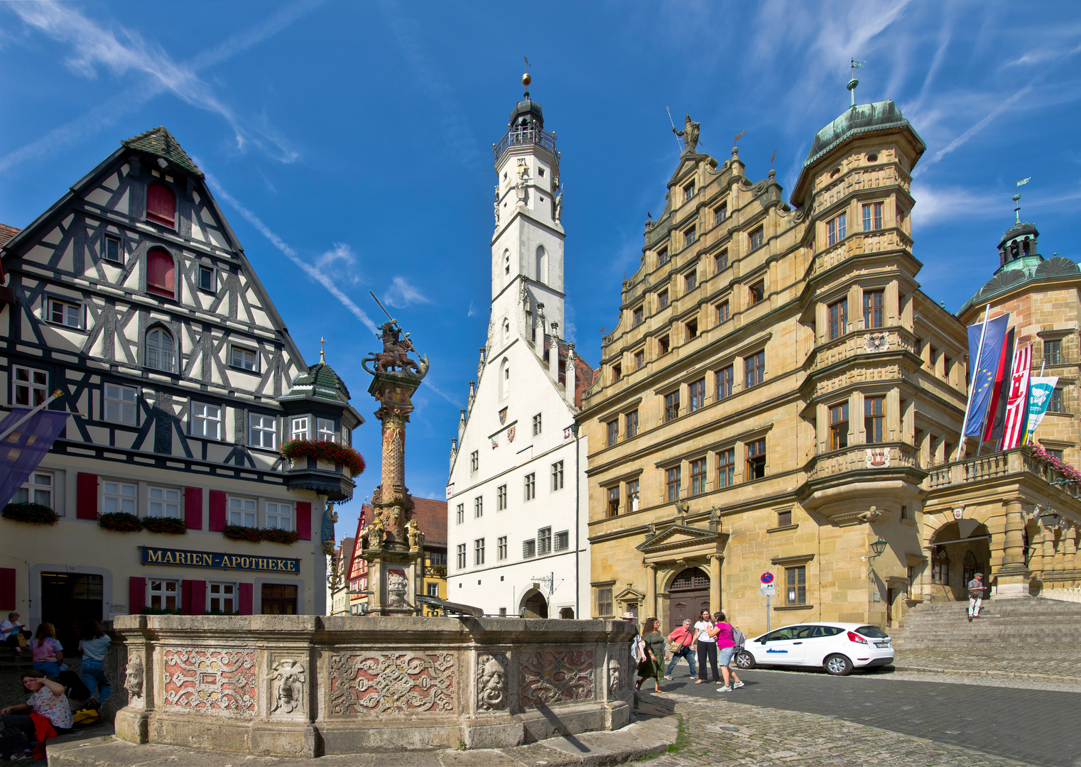 Rothenburg ob der Tauber, Marktplatz II