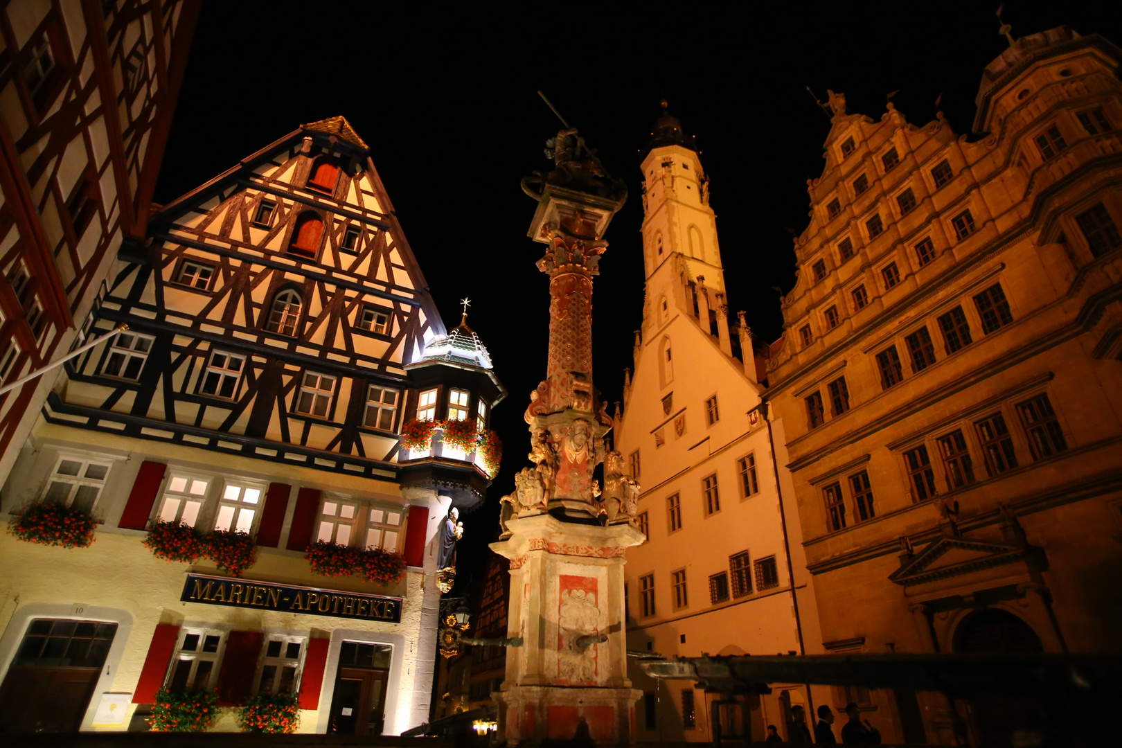 Rothenburg ob der Tauber Nachts