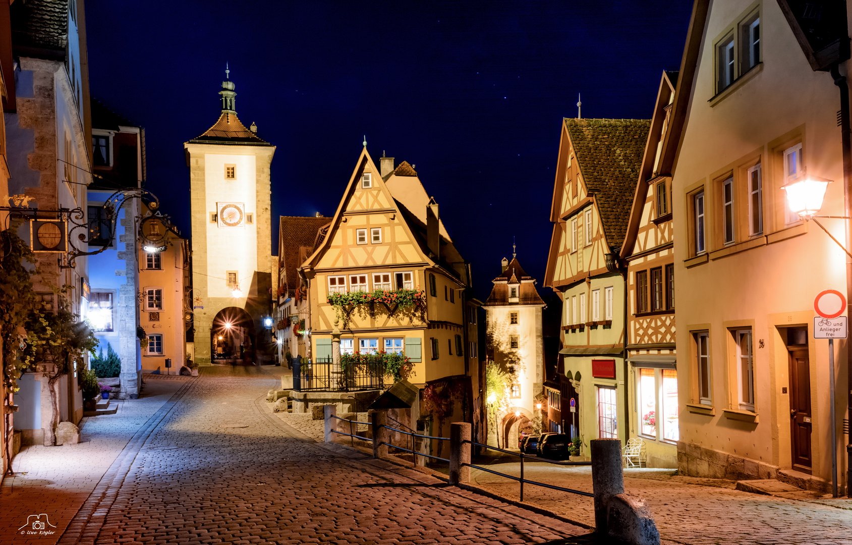 Rothenburg ob der Tauber, "Plönlein"