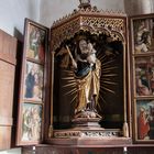 Rothenburg ob der Tauber Wolfgangskirche 2 Seitenaltar