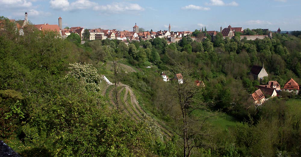 Rothenburg o.d. Tauber und Taubertal