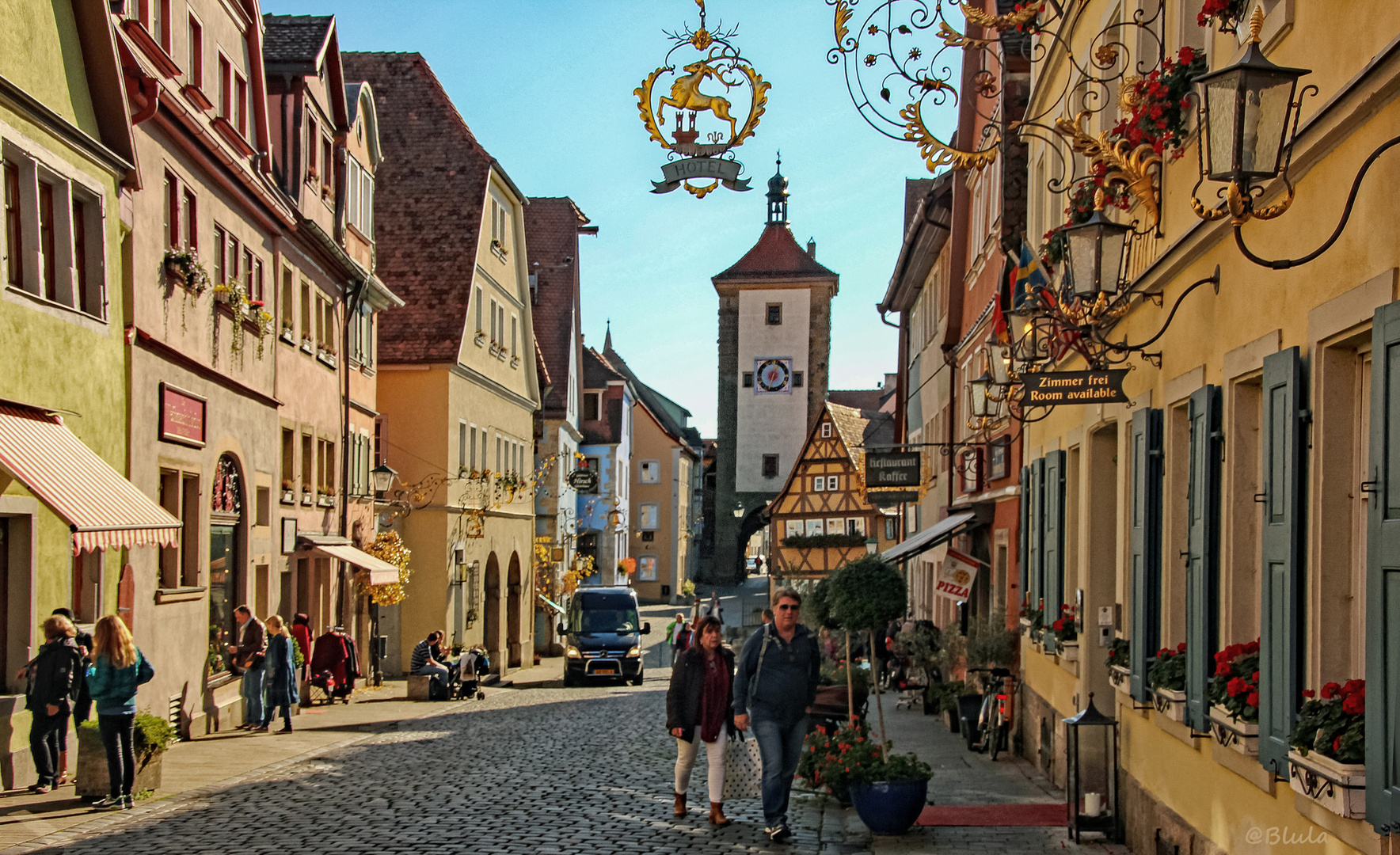Rothenburg o.d.T. im Spätherbst