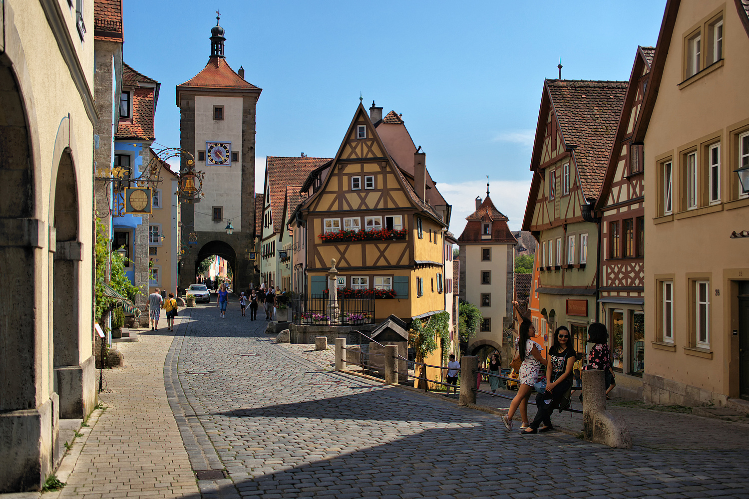 Rothenburg o.d.T. - Plönlein und Kobolzeller Turm