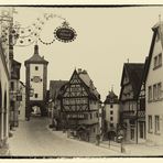 Rothenburg o.d.T. zur Jahrhundertwende
