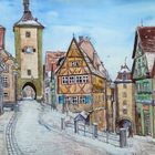 Rothenburg o.T.  im Schnee